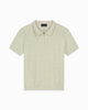 POLO CON CREMALLERA TEXTURADA | gris