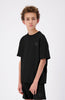 JR ESSENTIAL Camiseta | Negro