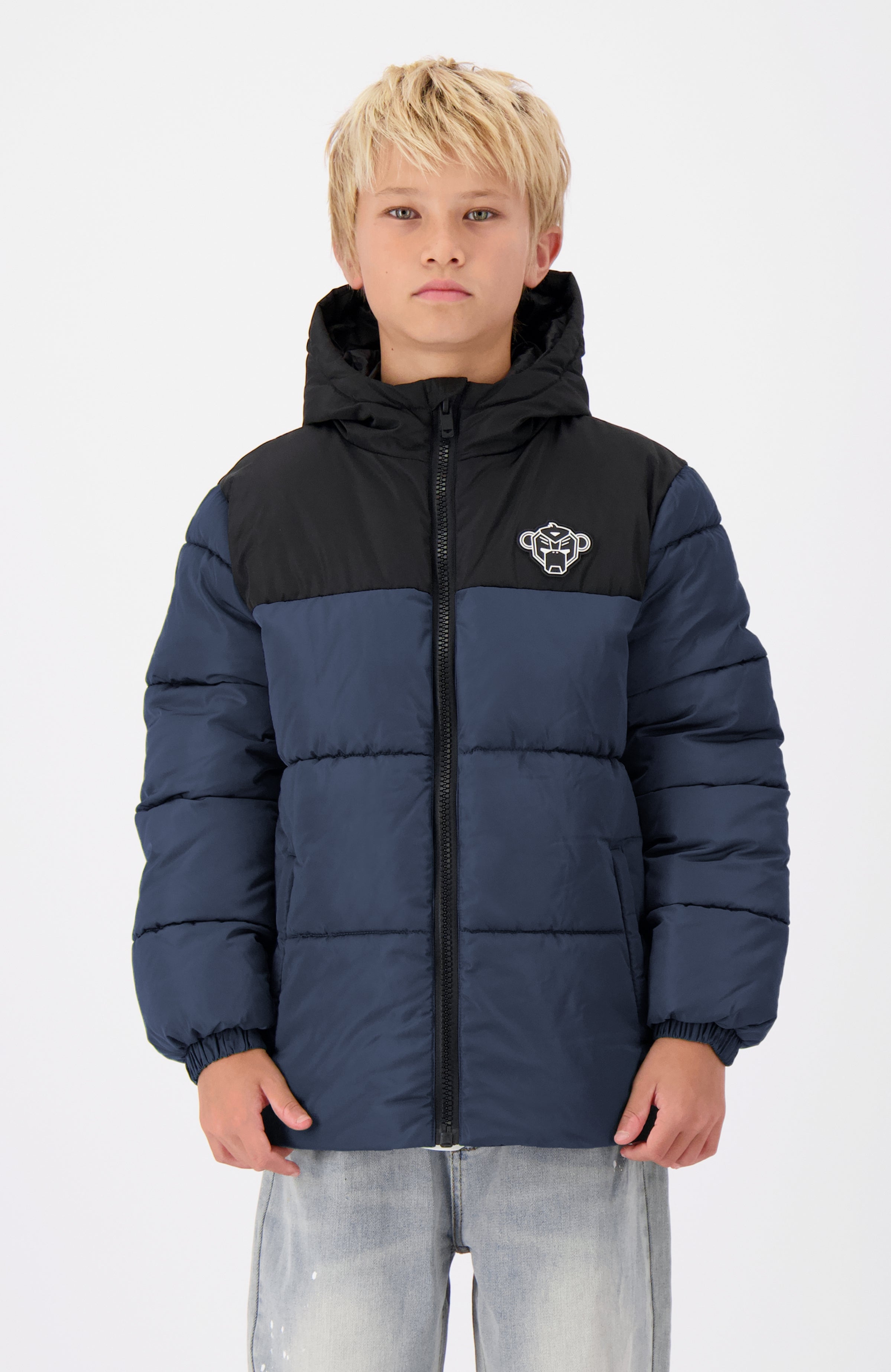 JR. PEEK CHAQUETA PUFFER | azul marino