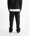 PANTALÓN TWILL CARGO | Negro