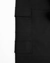 PANTALÓN TWILL CARGO | Negro