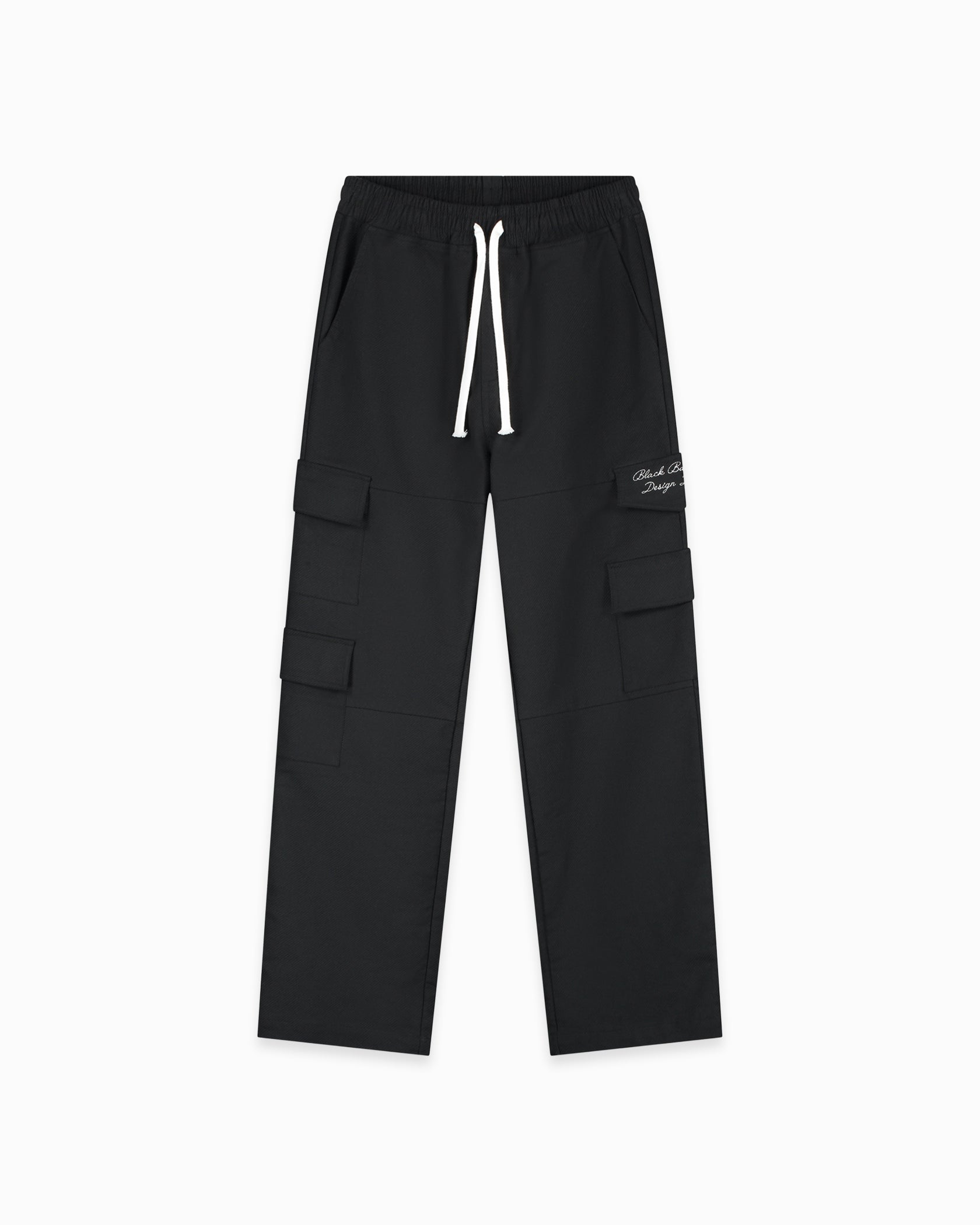 PANTALÓN TWILL CARGO | Negro