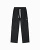 PANTALÓN TWILL CARGO | Negro