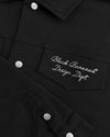 CHAQUETA TWILL RIPPED | Negro