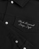 CHAQUETA TWILL RIPPED | Negro