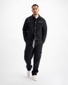 CONJUNTO TWILL RIPPED | Negro