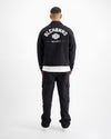 CONJUNTO TWILL RIPPED | Negro