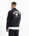 CHAQUETA TWILL RIPPED | Negro